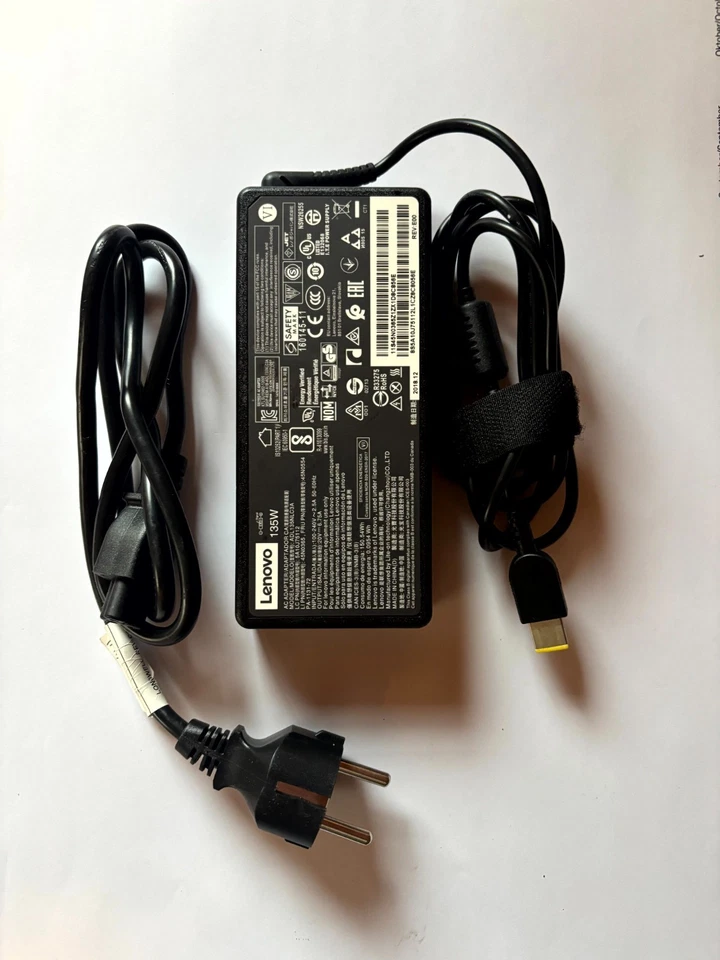Original Lenovo 135W Netzteil SlimTip 20V 6.75A | Laptop Ladegerät - Bild 3 von 4