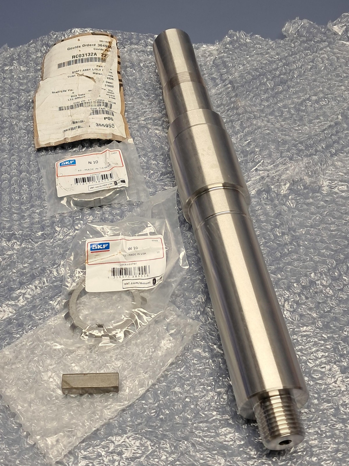 Goulds RC03132A 2229 Stainless Pump Shaft D566962