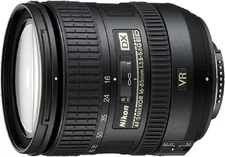 Black Nikon 16-85mm f/3.5-5.6 ED VR DX Auto Focus AFS AF-S DSLR Zoom Lens