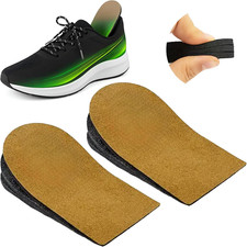 Heel Lifts for Women and Men 2 Lifts Adjustable Shoe Lifts for Leg Length Disc