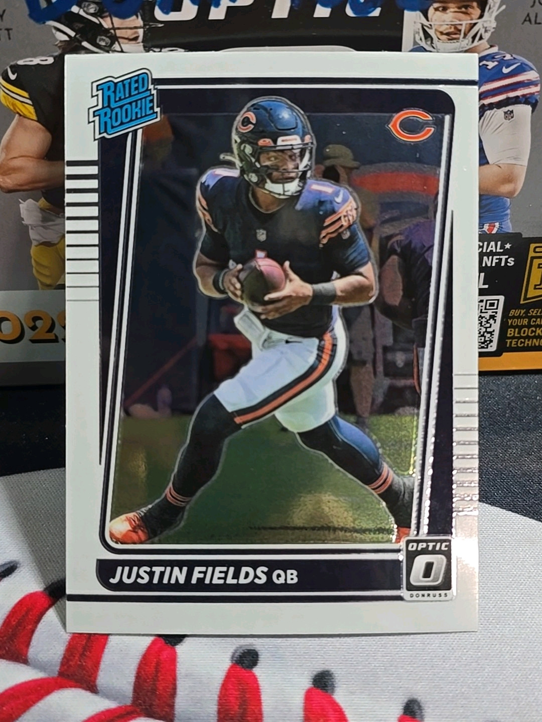Justin Fields Panini Donruss Optic #204 Base