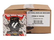 2025/26 PANINI SELECT LA LIGA SOCCER HOBBY 12-BOX CASE
