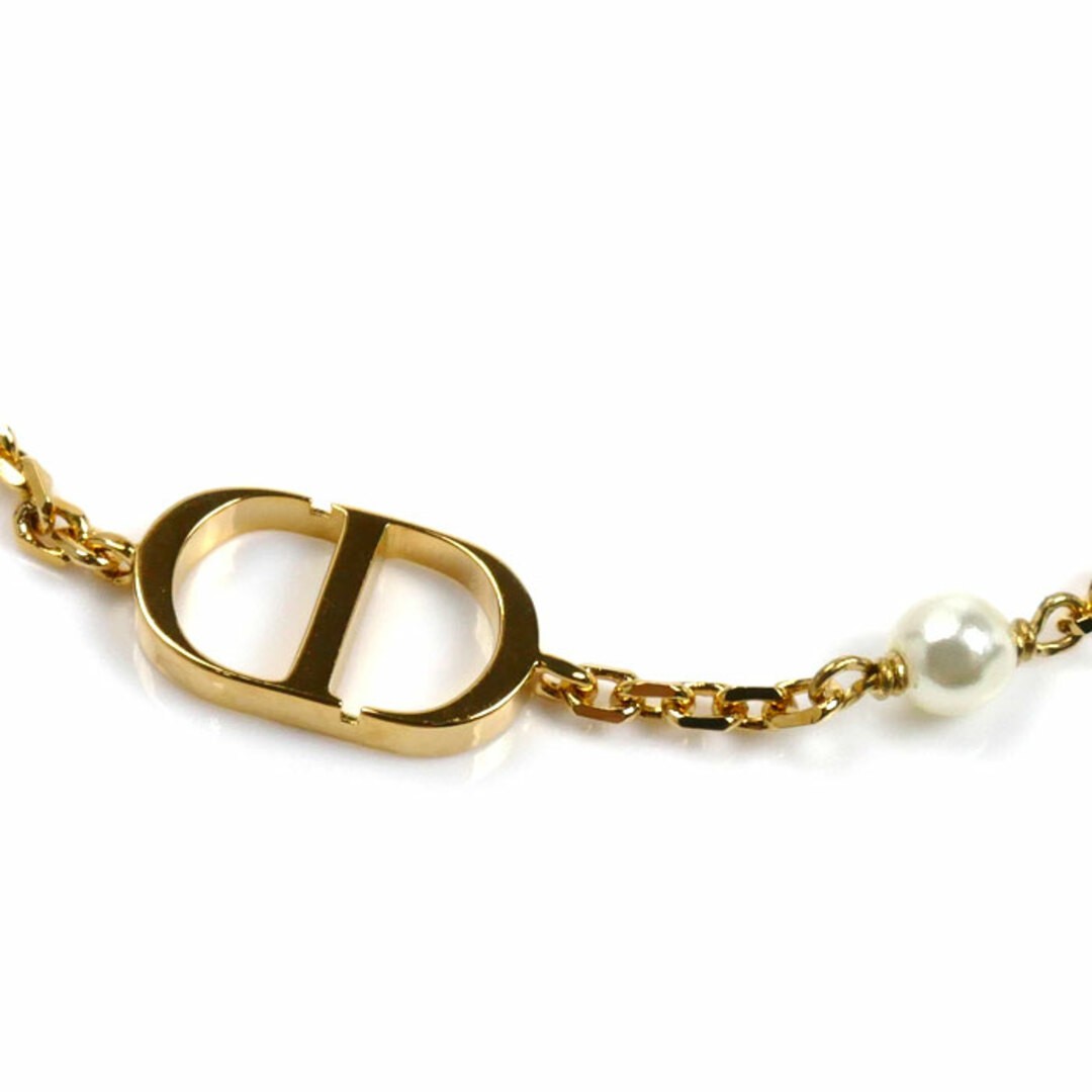 【直営・関税送料込】Petit CD Bracelet Petit CD Double Bracelet Silver-Finish Metal and Silver-Tone