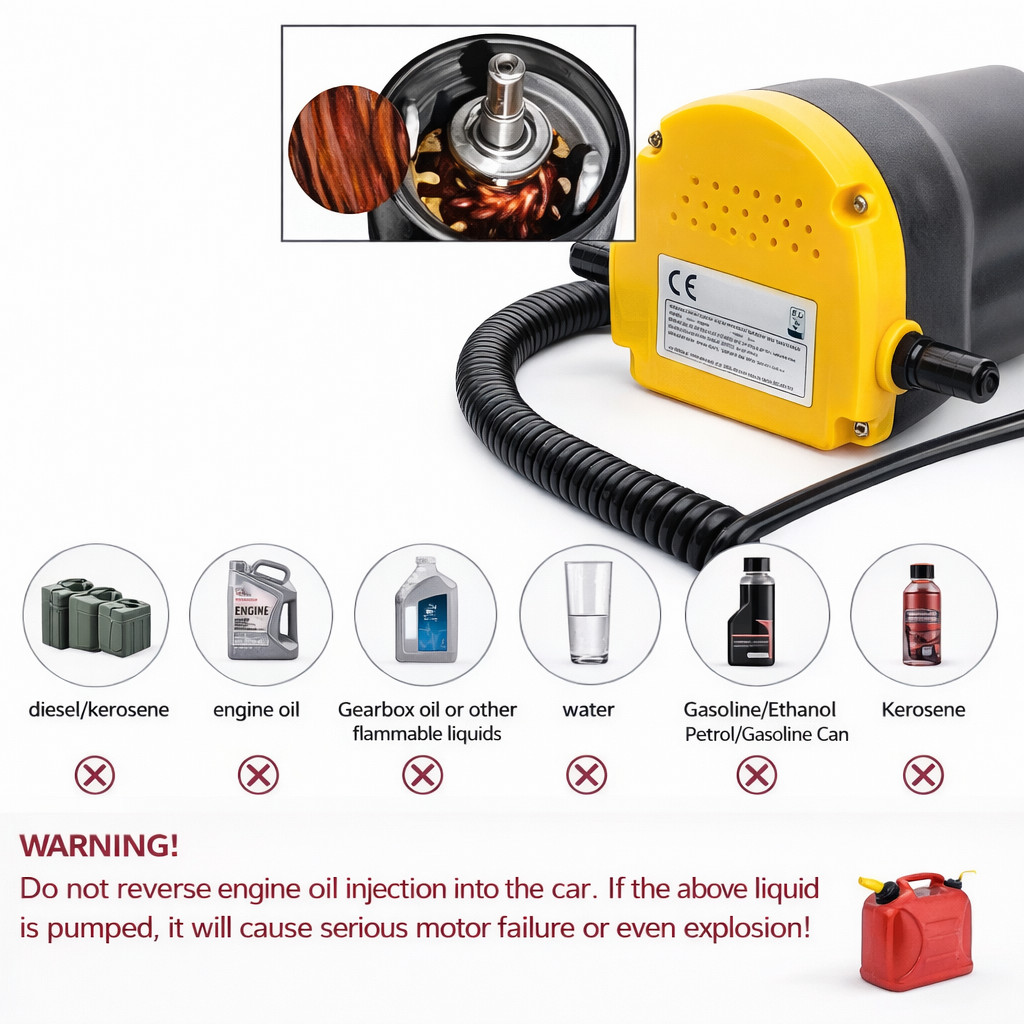 Extracteur électrique 80W pour résoudre les vidanges difficiles sans cric - 3