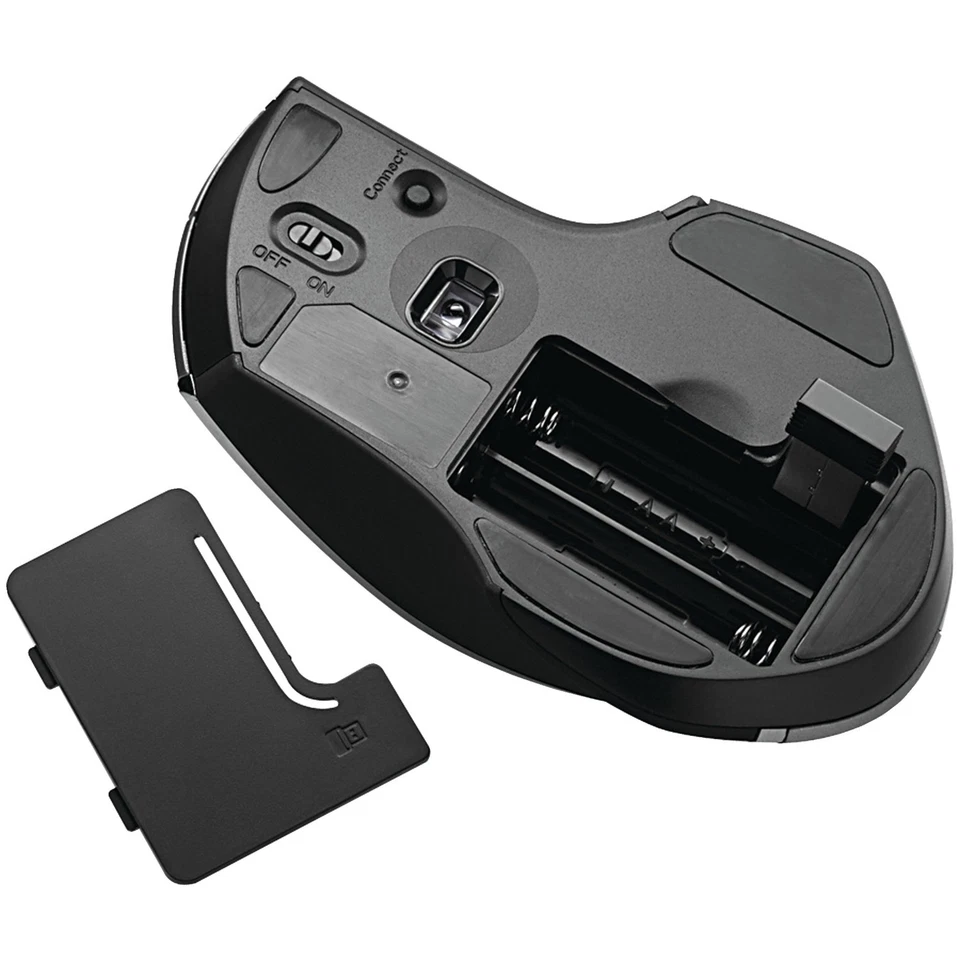 VERBATIM® Cordless Deluxe Blue-LED Computer Mouse, Ergonomic, 8 Buttons,... - Image 2 of 3