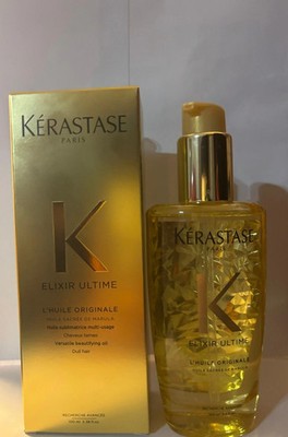 Kerastase Elixir Ultime Nourishing Hair Oil Hydrating Smooth Frizz Serum,New Box