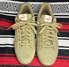 PUMA Smash 3.0 Suede Low Top Lace-Up Sneakers Gum Sole Men's US 11.5