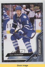 2016-17 Upper Deck Compendium Blue Matt Hunwick #247 READ np0
