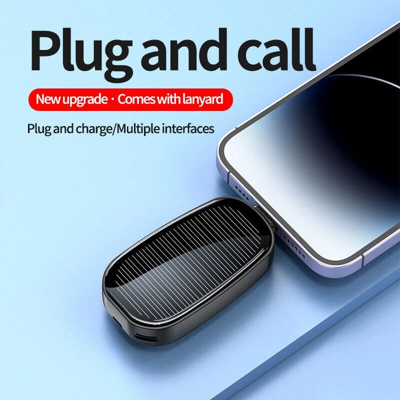 2pack Wireless Solar Mobile Phone Charger Panel Power Bank Waterproof Outdoor - Image 4 of 4