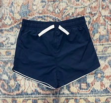 Cadets Cabana Swim Shorts In Navy SZ 4/5 NWOT