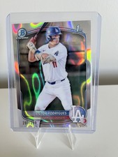 2025 Bowman - Chrome Prospects Victor Rodrigues #BCP-45 Lava Refractor /399 (RC)