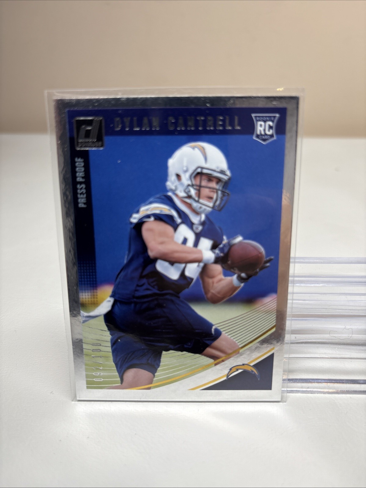 2018 Panini Donruss Press Proof Silver /100 Dylan Cantrell #398 Rookie RC