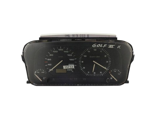 VW GOLF III Variant 1H5 Kombiinstrument 1H6919033B 1.9 Diesel 66kw 1997 32749826