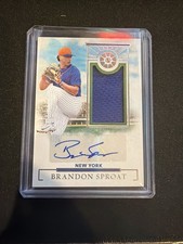 2024 Panini Boys of Summer - Prospect Material Signatures Brandon Sproat BS /99 