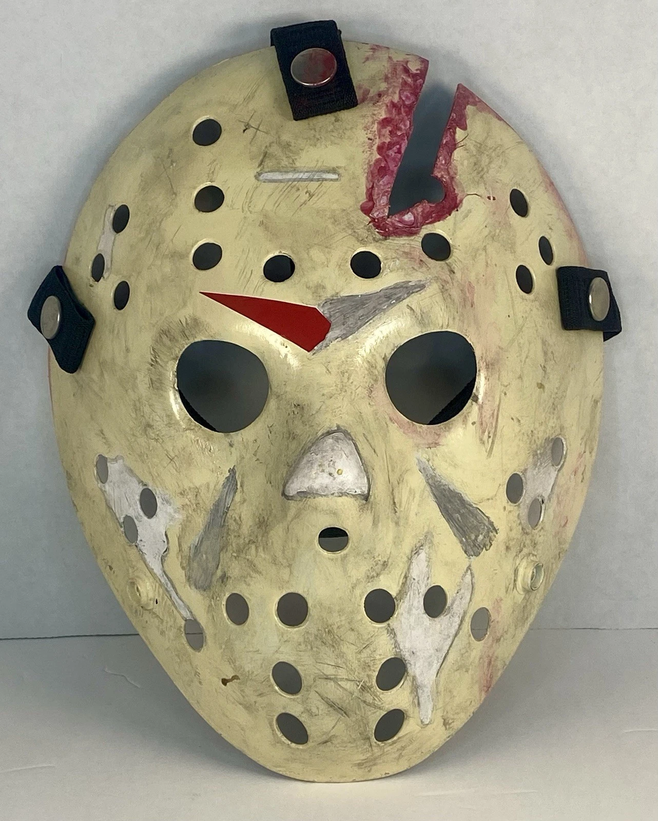 Jason Voorhees Friday the 13th Part 3/4 THIN LIGHTWEIGHT Mask Hand Painted