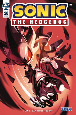 IDW Sonic The Hedgehog Comic Book Issue #20 RI 1:10 Incentive Variant