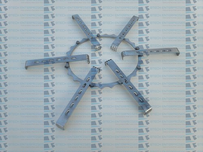 #ad Turner WarWick Ring Retractor With Blades Set of 7 Urethroplasty $129.99