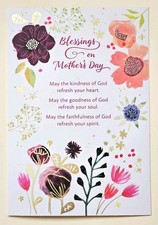 Happy Mother's Day / Greeting Card Large Format  Envelope 8x5,5" 