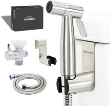 Handheld Toilet Bidet Sprayer Adjustable Water Pressure, with Hose for Bathroom
