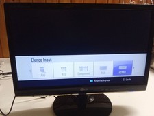 TV MONITOR LG FLATRON M2080D  20'' senza telecomando HDMI VGA RGB