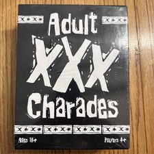 Adult XXX Charades Party Game, New sealed, 18+, Players 4+