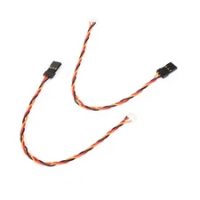 Spektrum Sky Remote ID 6" SRXL2 JST to Male Servo Adapter *2pcs SPM-1007