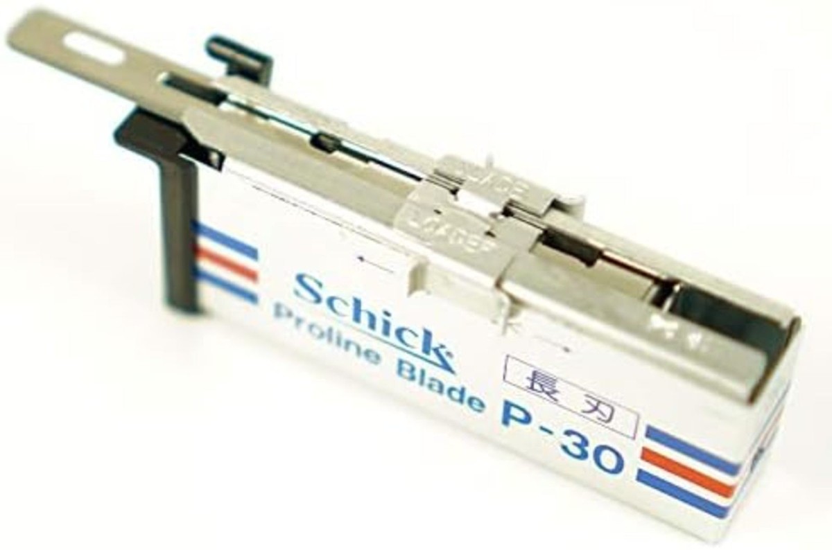 Schick Proline Blade 30pcs P-30 Commercial leather spare blade F/S