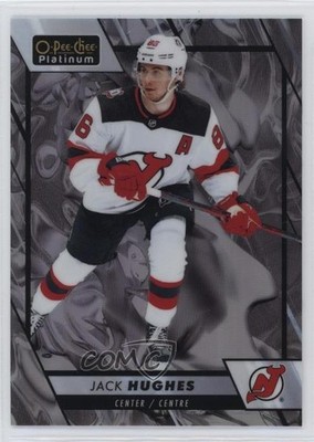 2023-24 O-Pee-Chee Platinum Liquid Metal 301/399 Jack Hughes #10 08es