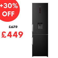 KENWOOD K2NFDMTD23 70/30 Fridge Freezer - Black