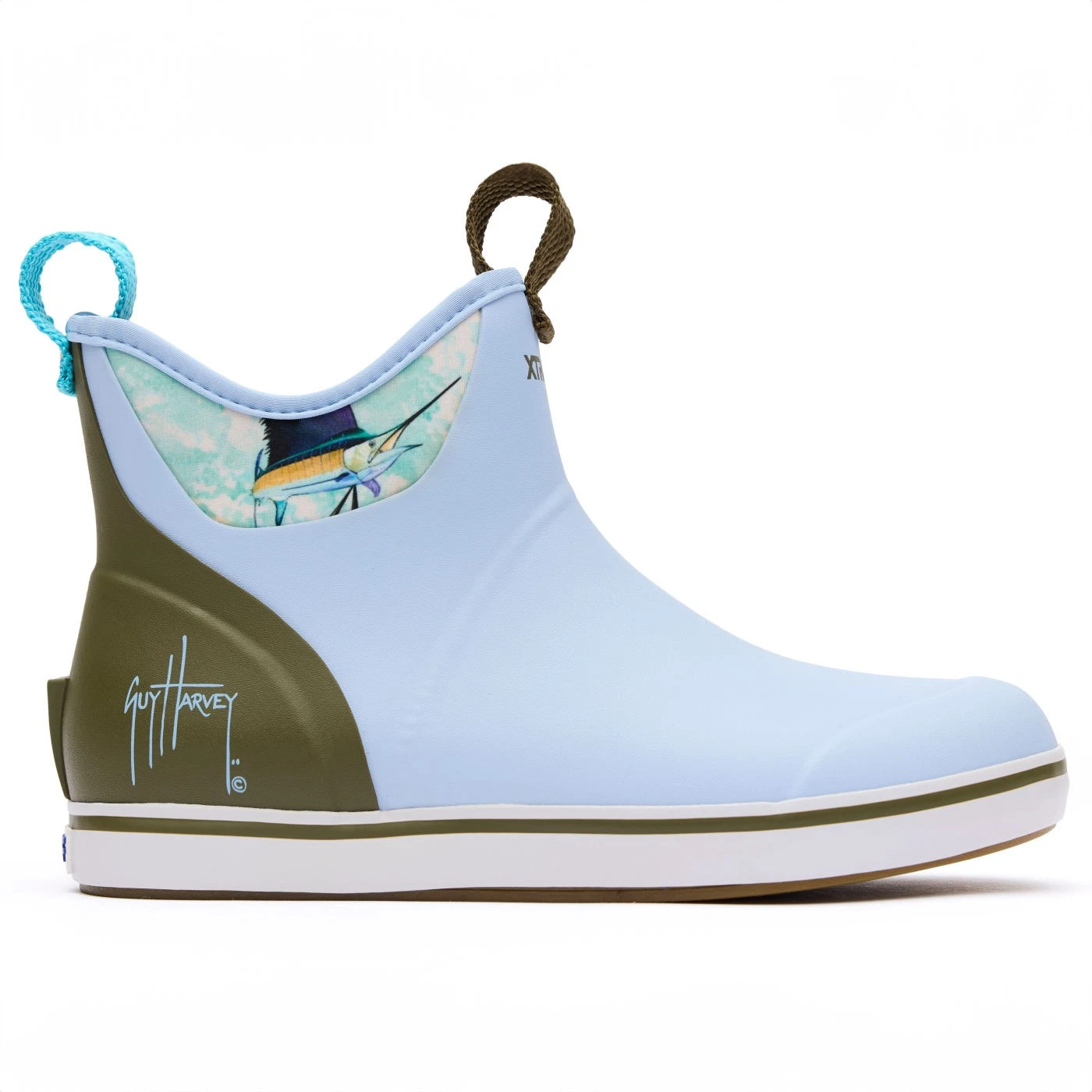 XTRATUF Sky Blue Marlin Ankle Deck Boots | Waterproof Fishing Boots XWABGH20
Opens in a new window o
