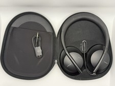 Bose Noise Cancelling Headphones 700   Black   Tested Case  Cables   Excellent