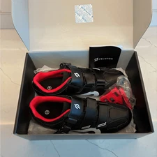 NWT PELOTON Cycling Shoes Black Red Size 41