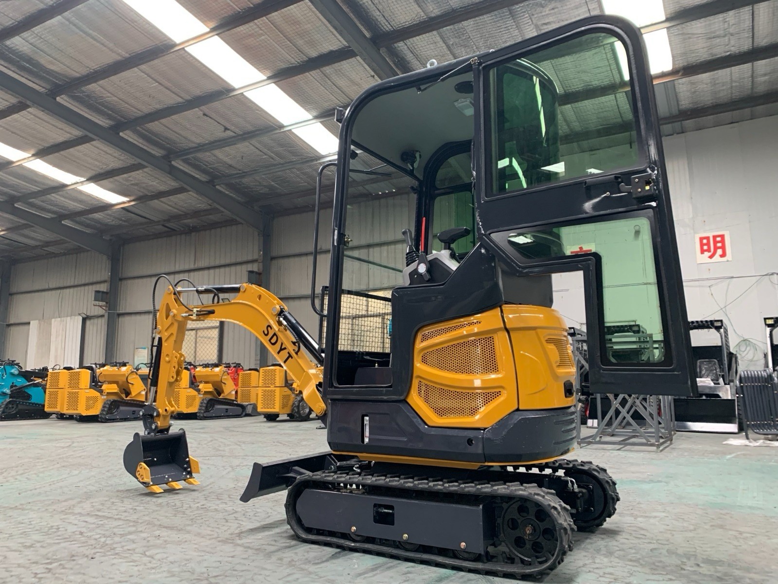 Minibagger verschiedene Modelle 