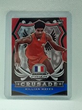 Killian Hayes 2020-21 Prizm Draft Picks Basketball Crusade #92 RED WHITE & BLUE