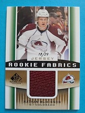 2013-14 Nathan MacKinnon SP Game Used Rookie Fabrics Jersey Patch RC /29