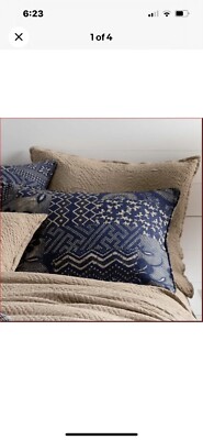 Pine Cone Hill Marianna Linen standard sham-NEW