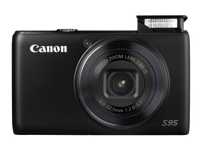 Canon Powershot S95 Digital Camera 10 Megapixel High Sensitivity