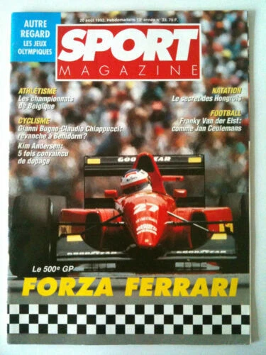 Revues de sport, sur football, en français