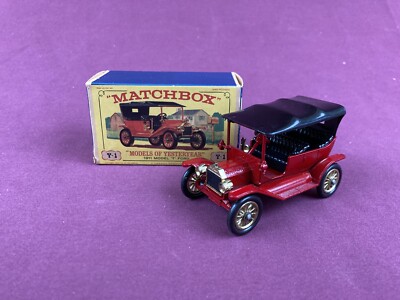Vintage Matchbox No.Y-1 Models of Yesteryear 1911 Model T Original