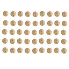 Tiny Round Beige Buttons - 1/4" Doll Clothes Quilt Sew  - Shelly's Buttons