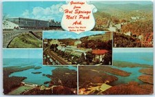Postcard - Greetings from Hot Springs National Park, Arkansas, USA