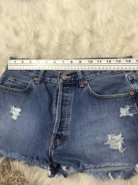 frayed denim booty shorts