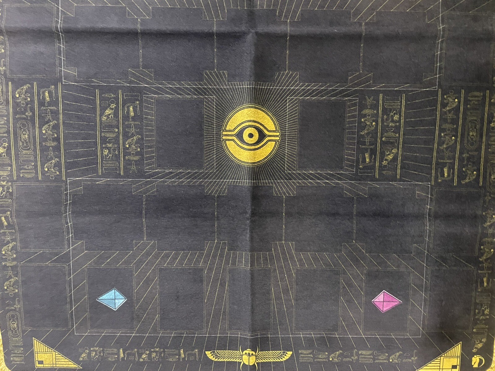 YuGiOh Playmat Imperium Duelist Millenium Eye eBay