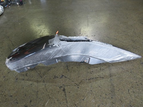 Mclaren 600LT RH, Front Bumper, Lower Section, Carbon Fiber, Used, Dmg,13AB561RP - Picture 6 of 11