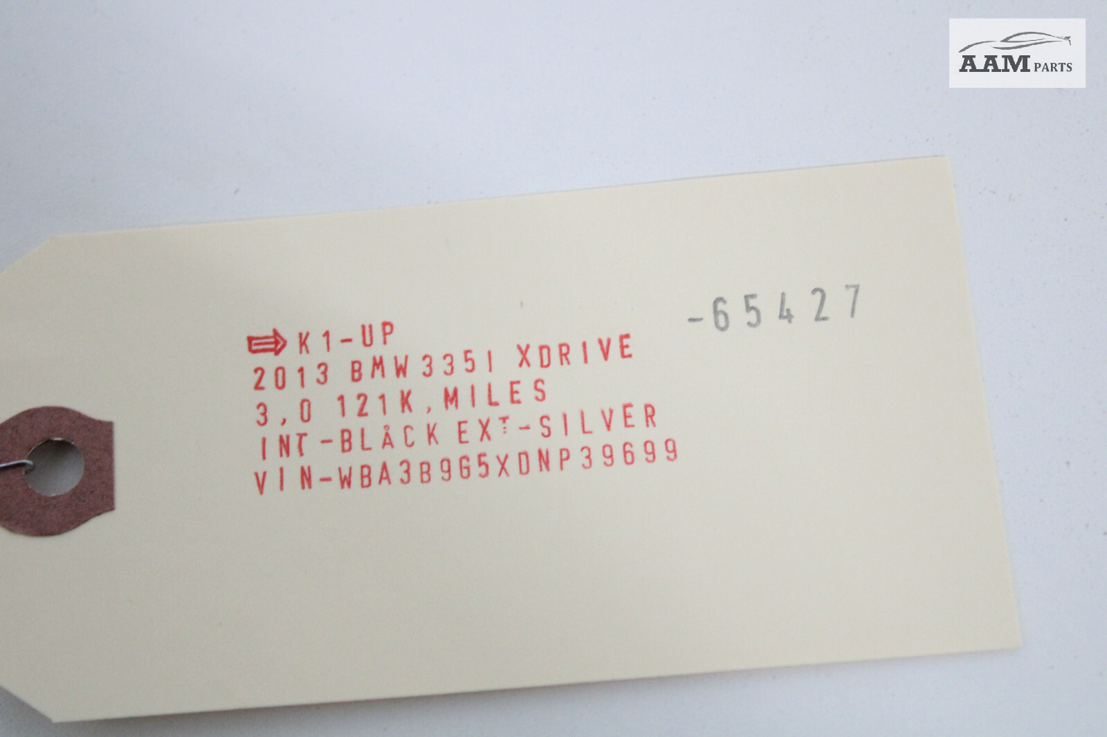 20112015 BMW 335I XDRIVE F30 N55 ENGINE CRANKSHAFT POSITION ANGLE