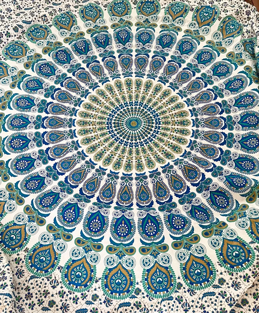 Blue tapestry mandala new arrivals