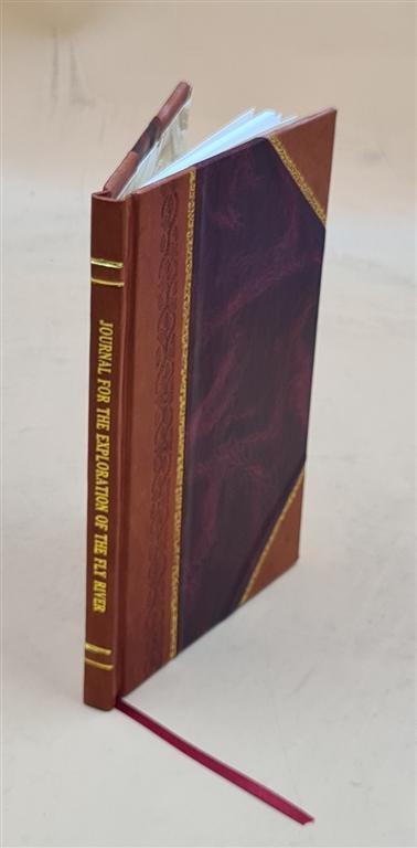 Expedition Journal of Fly River Exploration Leather Bound Edition-image
