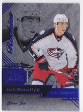 16-17 Fleer Showcase Zach Werenski /199 Rookie Blue Ice Flair Blue Jackets 2016