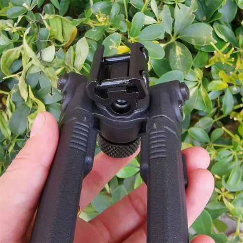 6.5-9'' M-lok/1913 Rifle Bipod Foldable Adjustable Picatinny Rail Mount Aluminum - Picture 16 of 35