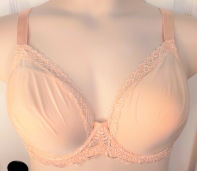 NEW - Paramour - blush underwire full coverage lined & soft cup bra - size 36DD